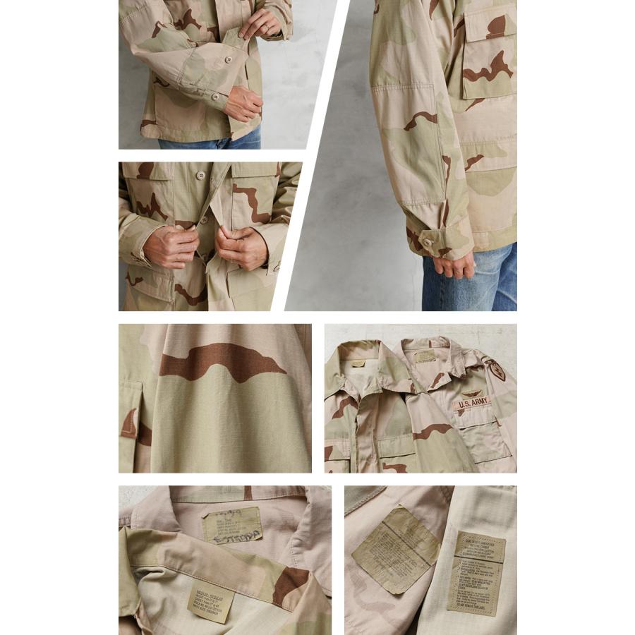 MILITARY（ミリタリー） 実物 USED 米軍 3カラーデザートカモ DCU