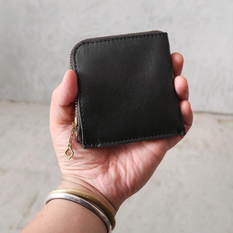 Y'2 LEATHER ワイツーレザー YW-04 ホースハイド L字 ウォレット ミニ