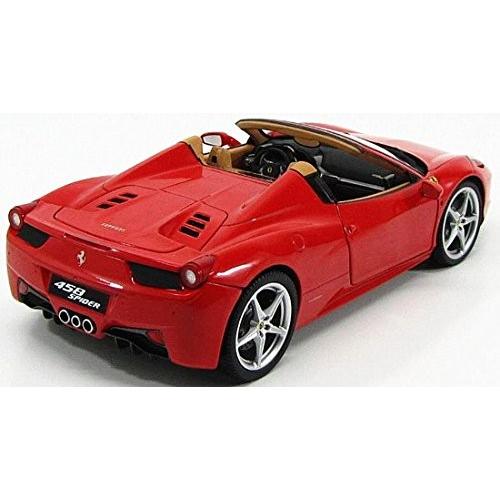 FERRARI フェラーリ 458 spider 赤 エリート hotwheels ホットウィール