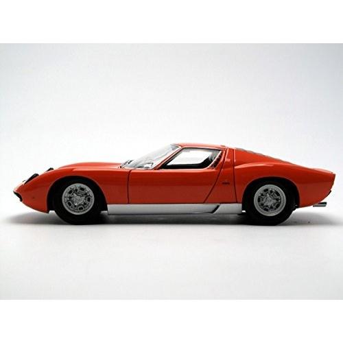 AUTOart 1/18 ランボルギーニ ミウラ SV (オレンジ・シルバー) 完成品