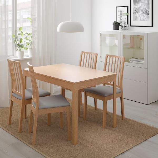 イケア（IKEA） 【IKEA】EKEDALEN エーケダーレン 伸長式テーブル