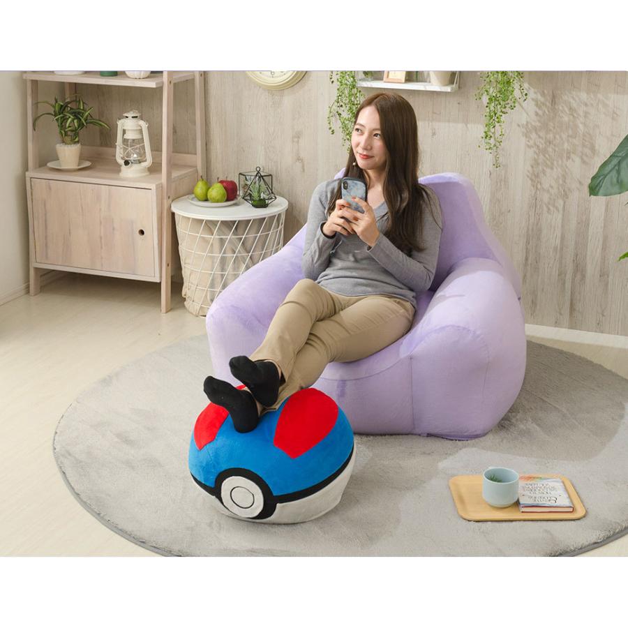 Pokemon（ポケモン） ソファー 一人掛け メタモン ソファ ローソファー