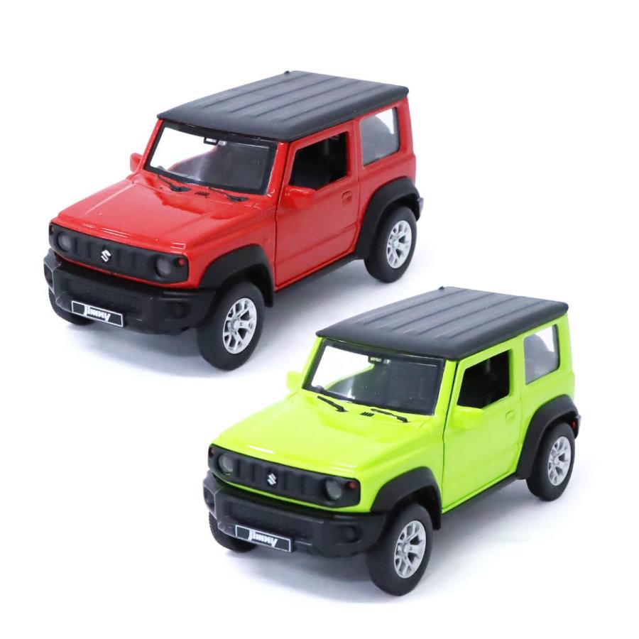 MSZ ダイキャスト プルバックミニカー 1/32 スズキ ジムニー 2色セット