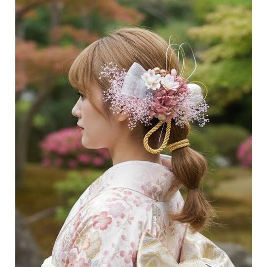 髪飾り】成人式 振袖 結婚式 卒業式 袴 七五三 和装 着物 ポニーテール