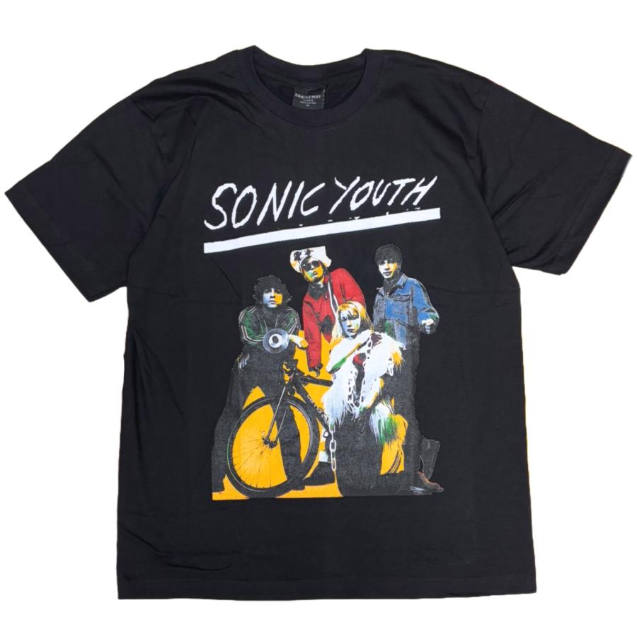 ソニックユース Sonic Youth ロックTシャツ バンドTシャツ 半袖 メンズ
