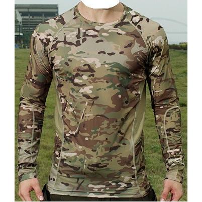 メッシュロングスリーブ Tシャツ マルチカム : MILITAC - 通販