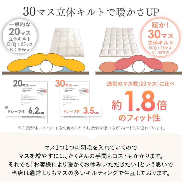 タンスのゲン 25日正午〜+3% 羽毛布団 ダブル ロング 洗える 掛け布団