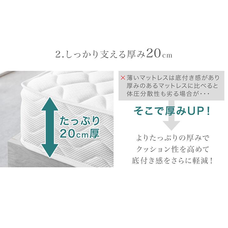 タンスのゲン 25日正午〜+3% マットレス ダブル ボンネルコイル