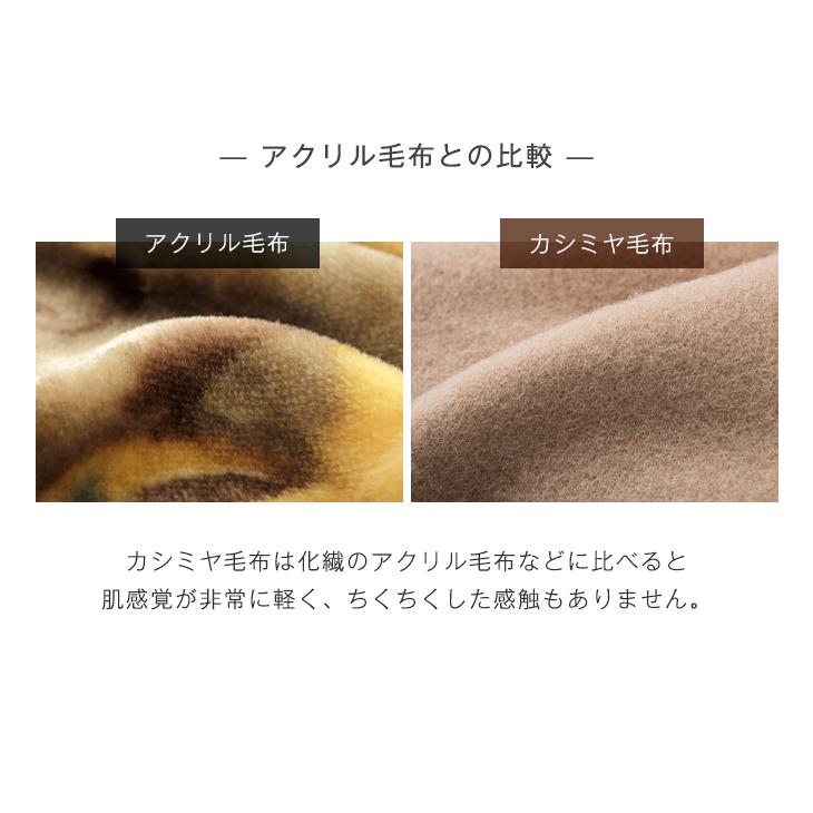 タンスのゲン 毛布 カシミヤ 100％ シングル 日本製 暖かい 軽量 掛け