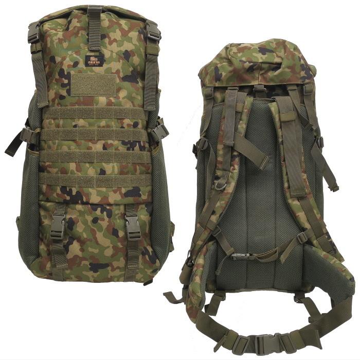 陸上自衛隊 迷彩 大型リュック 大容量 約45L MOLEシステム対応 （陸自