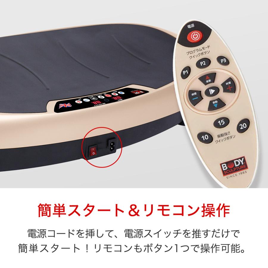 BODY SCULPTURE（ボディスカルプチャー） 振動マシン パワーウェーブ