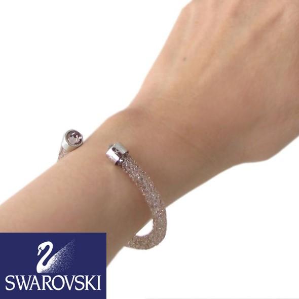 SWAROVSKI（スワロフスキー） バングル ブレスレット Sサイズ ローズ