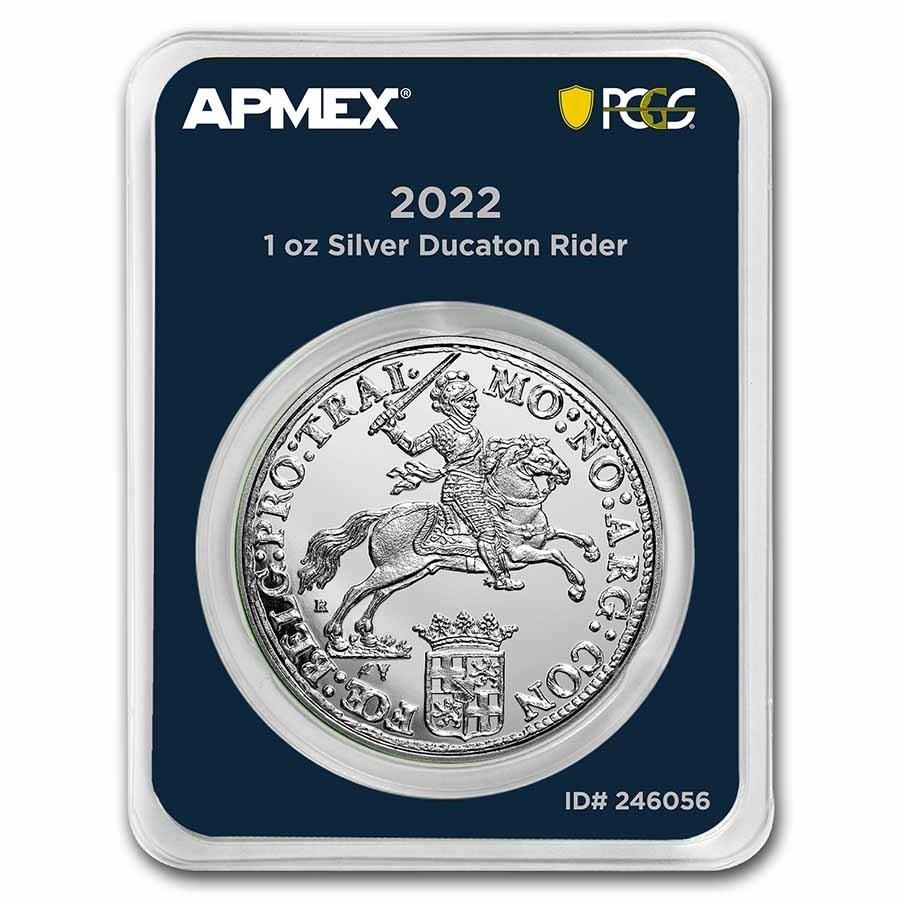 2022年新品 オランダ】シルバーライダー銀貨（1オンス） First Strike