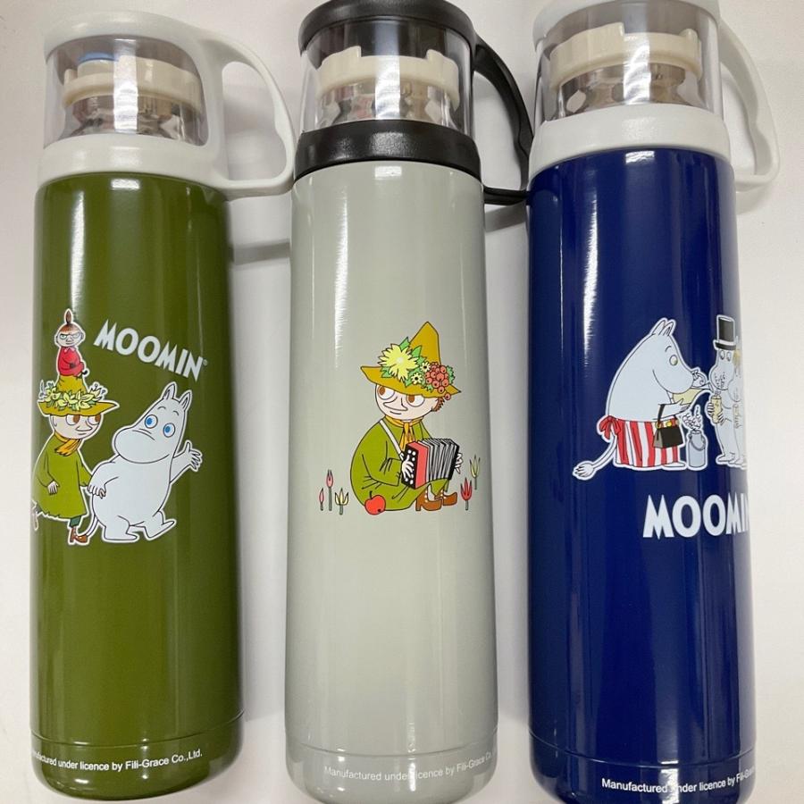 ムーミンコップ付きステンレス水筒 ムーミン ステンレスボトル 水筒