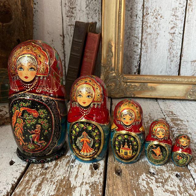 VINTAGE ≫ロシア ヴィンテージ*サンクトペテルブルク 作家物*木製