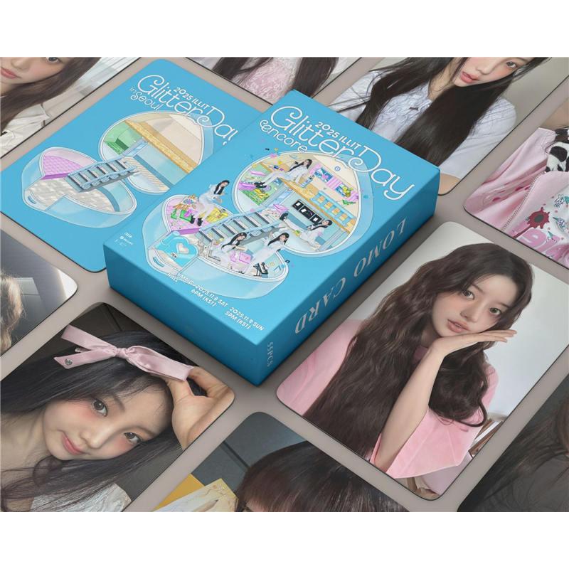 ILLITグッズ フォトカード 55枚 セット トレカ アイリット 写真 全員 K