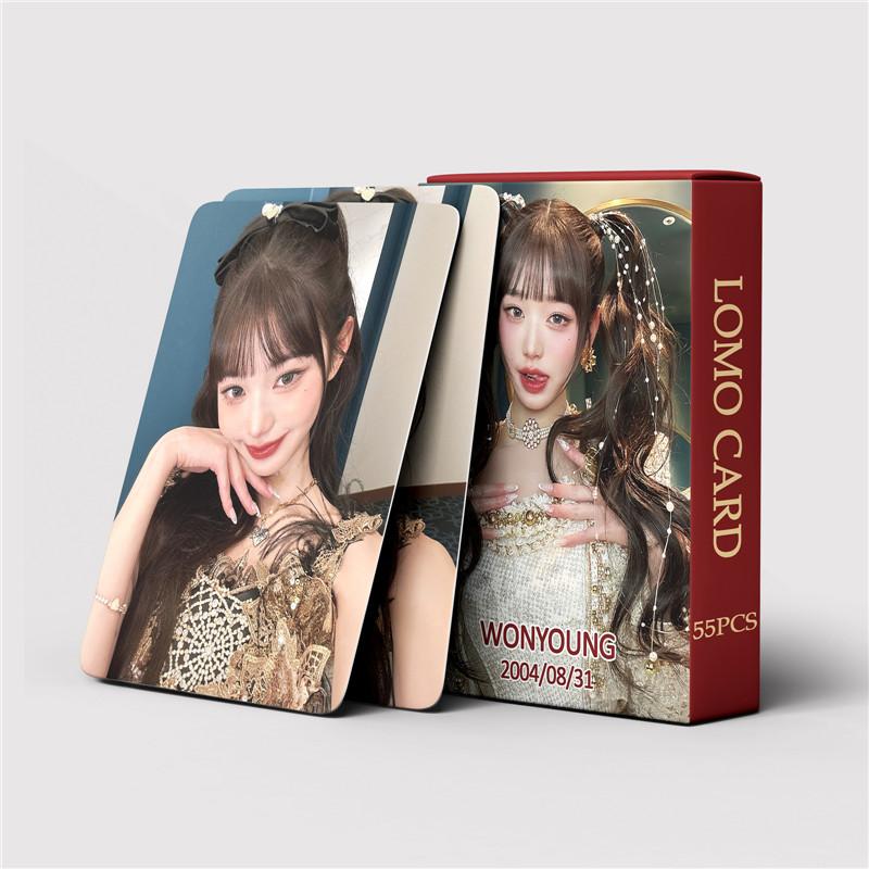 WonYoungグッズ フォト カード 55枚 セット トレカ IVE ウォニョン