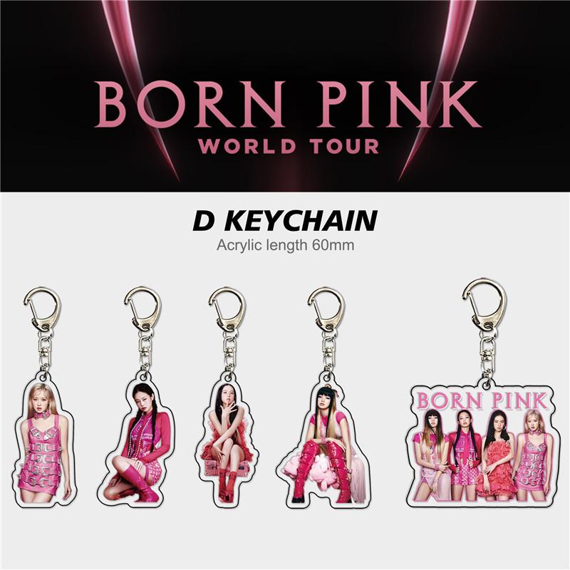 BLACKPINKグッズ ブラックピンク ブラピン キーリング プラスチック