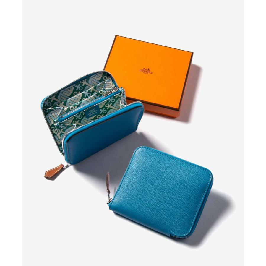 HERMES（エルメス） HERMES AZAP SILKIN COMPACT アザップ シルクイン
