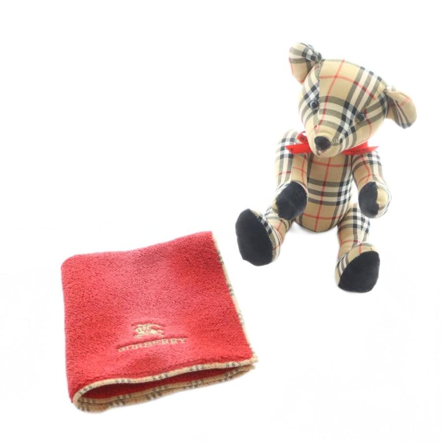 BURBERRY（バーバリー） テディベア ハンカチ ハンドタオル セット