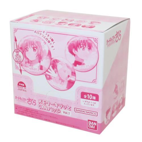 缶バッジ メモリーキラッとCANバッジVol.1 全10種 10個入セット カード