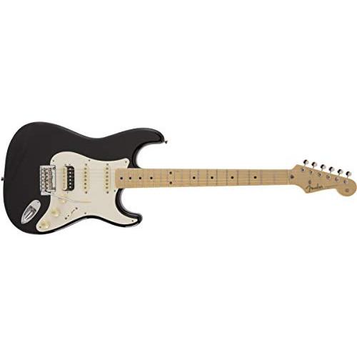 Fender エレキギター MIJ Hybrid 50s Stratocaster HSS, Black