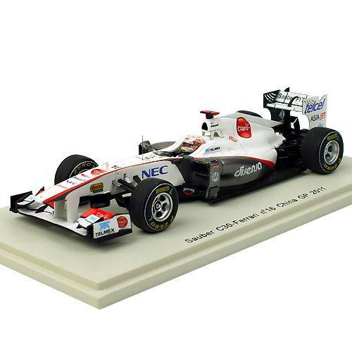スパークモデル Spark 1/43スケール ザウバー C30 #16 小林可夢偉 2011
