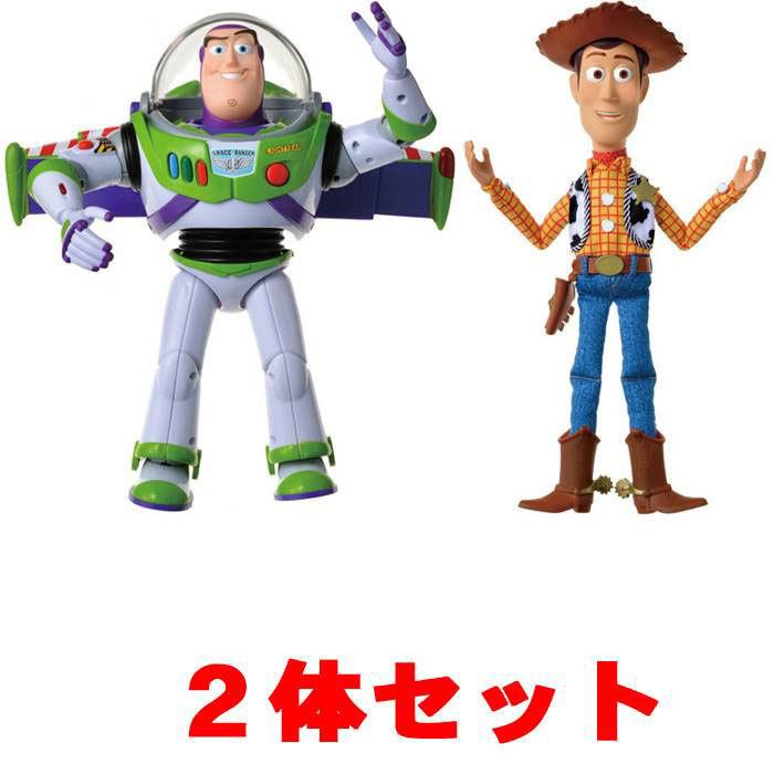 バズ+ウッディ2体セット トイ・ストーリー リアルサイズトーキング