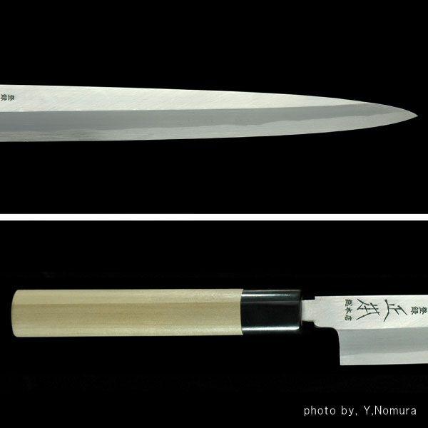 正本総本店 MASAMOTO本霞・玉白鋼 柳刃刺身庖刀 包丁 300mm KS0430