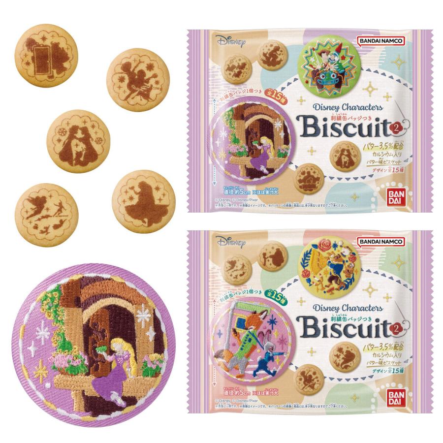 BANDAI（バンダイ） 【6個セット】 ランダム Disney Characters 刺繍缶