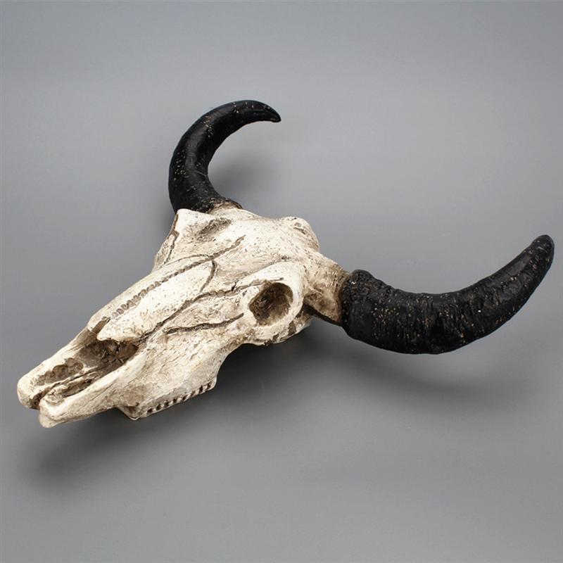 並行輸入品】 ハンティングトロフィー 牛骨 頭蓋骨 壁掛けアクセサリー