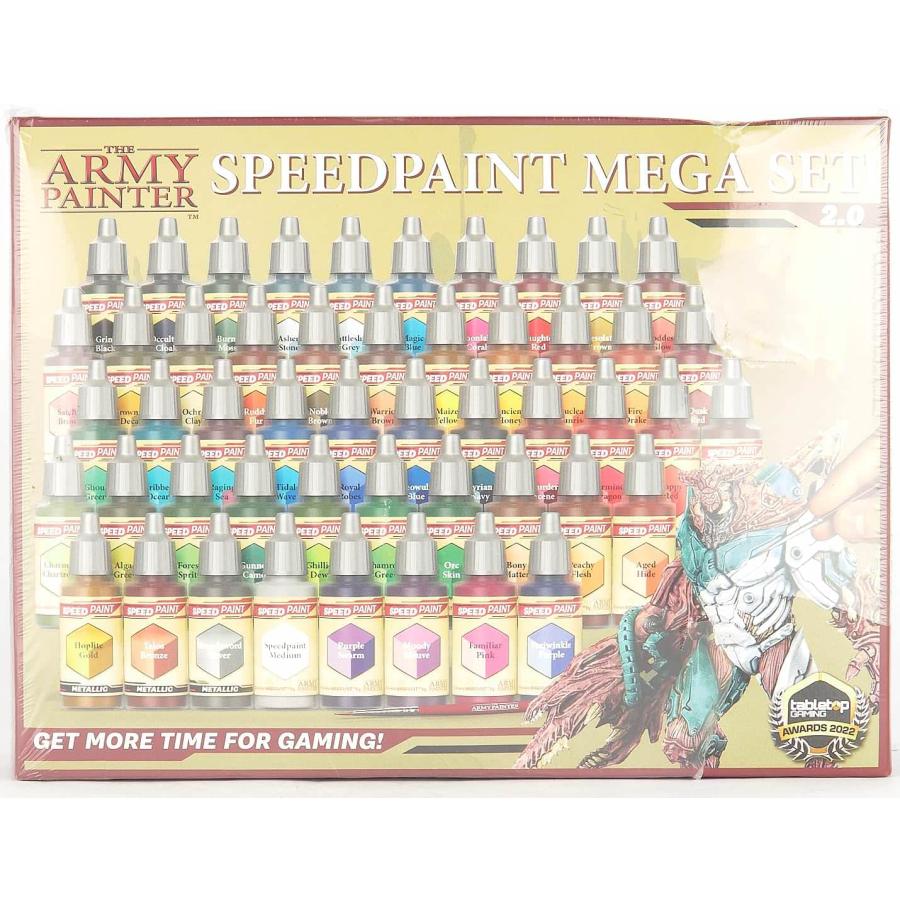 ミニチュアペイント The Army Painter Speedpaint Mega Set 2.0 革新的