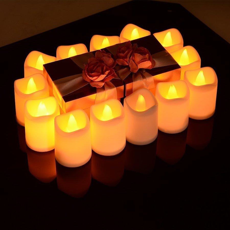 限定クーポン LEDキャンドル 24個セット キャンドルライト 電池