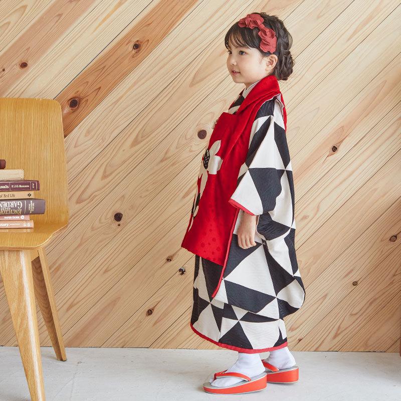 七五三 着物レンタル 3歳 753 モダンアンテナ ブランド着物 女の子