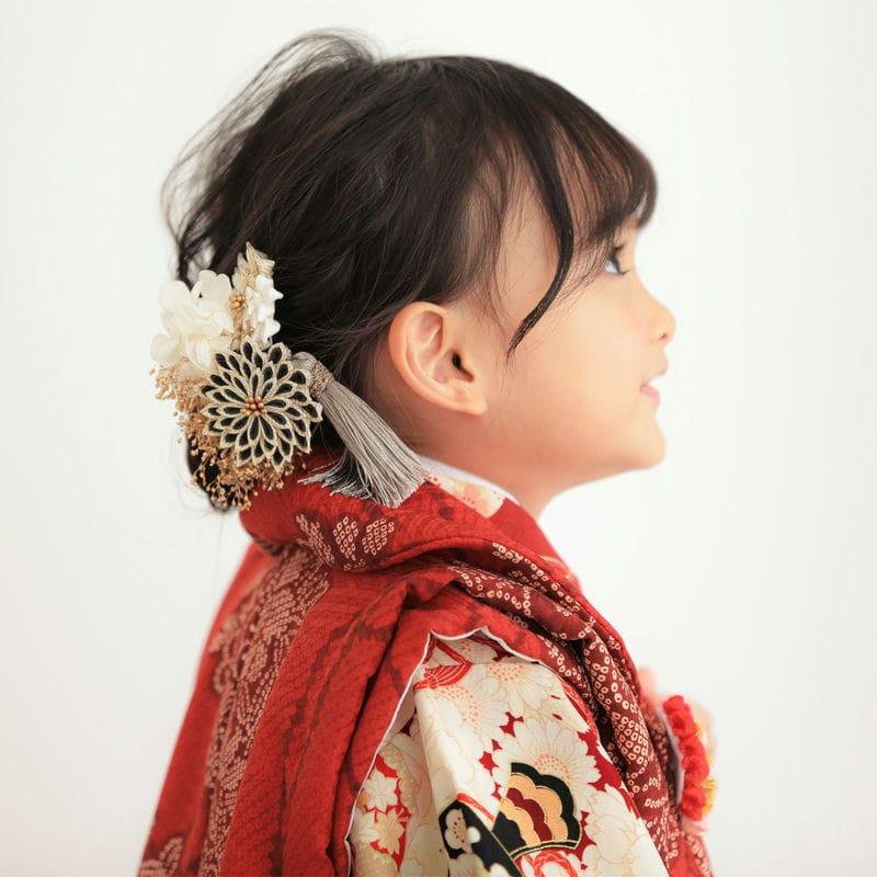 七五三 着物レンタル 3歳 753 華徒然 ブランド着物 女の子 フルセット