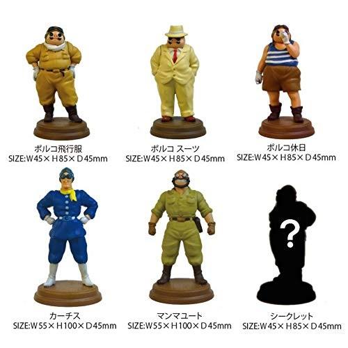ジブリグッズ 紅の豚 ポーズがいっぱいデラックス ポルコ・ロッソ 6種