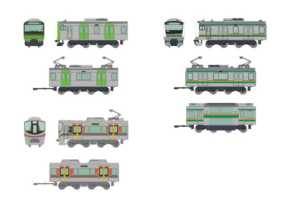 カトー カトー E233系5000番台 京葉線（貫通編成）4両増結セット 10