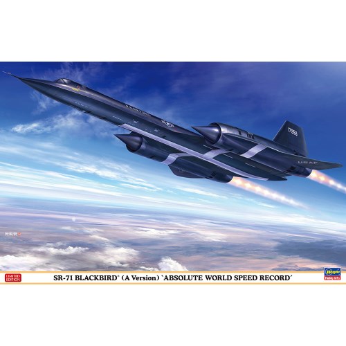 ハセガワ SR-71 ブラックバード （A型） 世界絶対速度記録機 （1/72