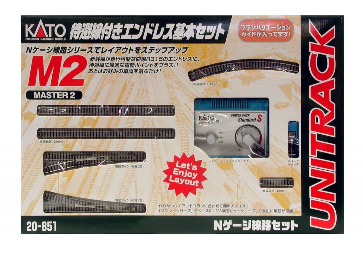 カトー KATO M2 待避線付エンドレス基本セット マスター2 20-851 N