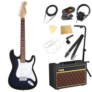 エレキギター 入門セット レジェンド LST-Z WH VOXアンプ付き 11点