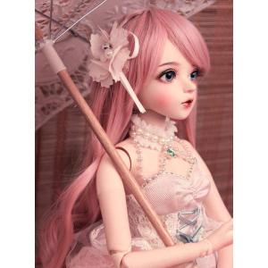 BJDドール 球体関節人形 1／3 60cm 女 人形本体 ヘッド+ボディ+眼球+