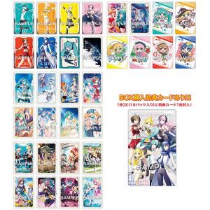 初音ミク メタリックカードコレクションガム 初回限定版 16パック入り