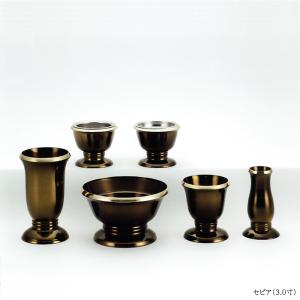 具足セット 仏具セット 6具足 高岡銅器 想々（そうそう）型 3.0寸 爆買