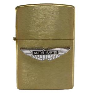 Zippo オイルライター (USA製) ジャガー ロゴ（シルバーベース