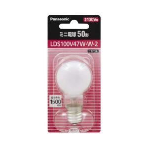 Panasonic（パナソニック） ミニ電球 ホワイト 50形（50W形） E17口金
