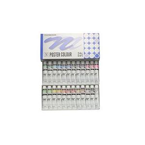 ニッカー絵具 ポスターカラー 24色セット PCT24 : アークオアシス