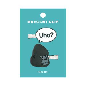 アニマル 前髪クリップ カワウソ / ヘアクリップ 可愛い 動物 ヘア