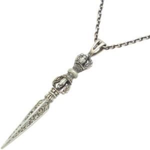 プルパ シルバー ペンダントトップ チベット密教 : シルバー