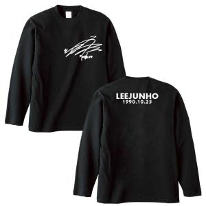 ジュノ 2PM イジュノ ロゴ サイン入りTシャツ ホワイト 白Tシャツ T