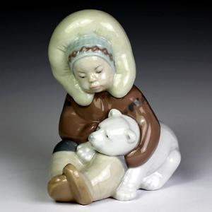 リヤドロ（Lladro リアドロ 陶器人形 置物） 赤ちゃん 私の夢#ldr-6710